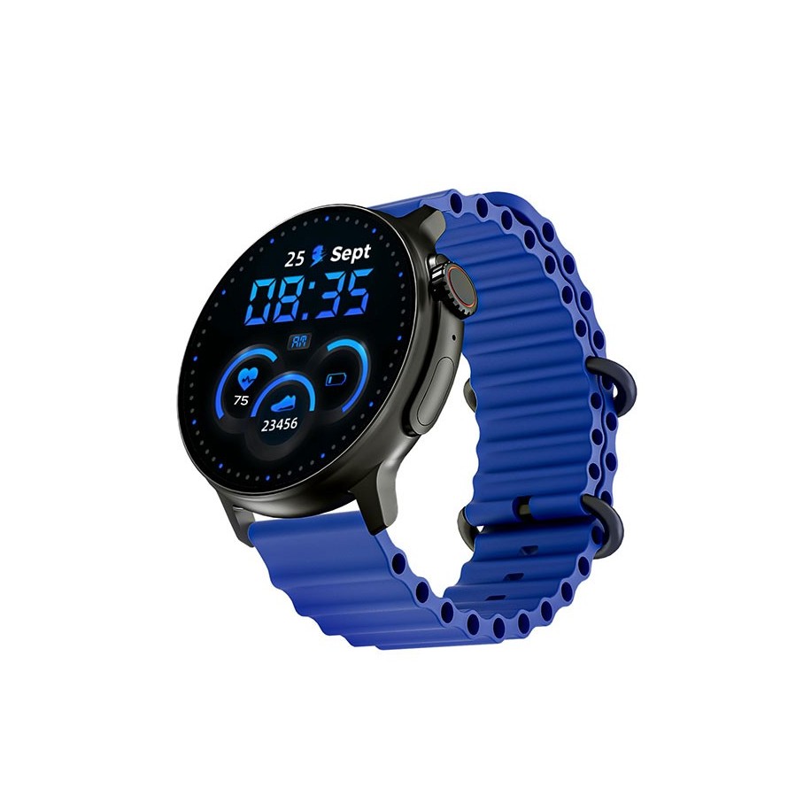 boAt Lunar Tigon 1.45 Inch Round AMOLED Display Bluetooth Calling Smartwatch with 100 Sports Modes