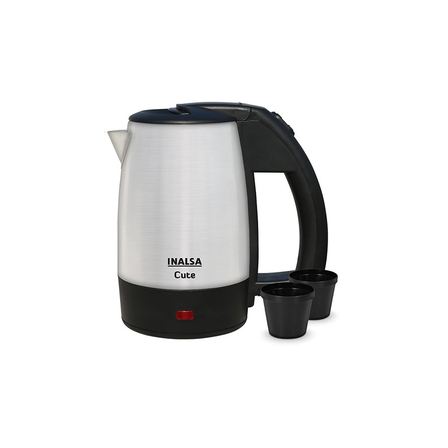 Inalsa Cute 0.5 Liters Fast Boiling 1000 Watts Electric Travel Kettle