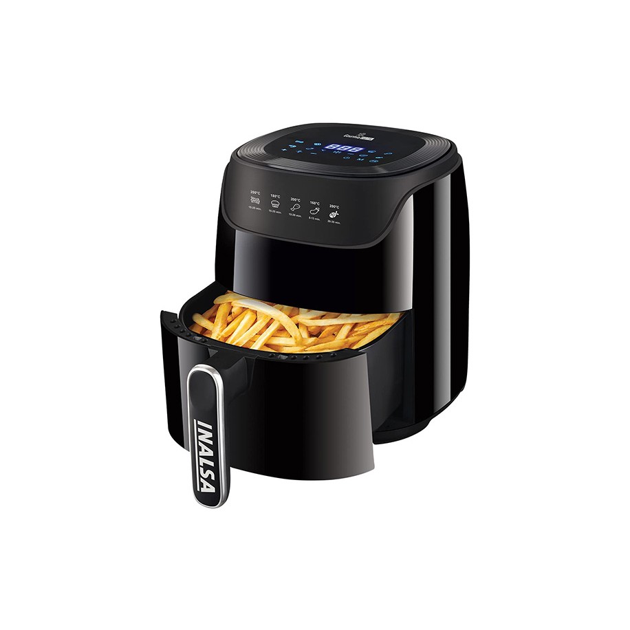 Inalsa Digital 4.2 Litre Gourmia 1400Watts Air Fryer With Smart AirCrisp Technology