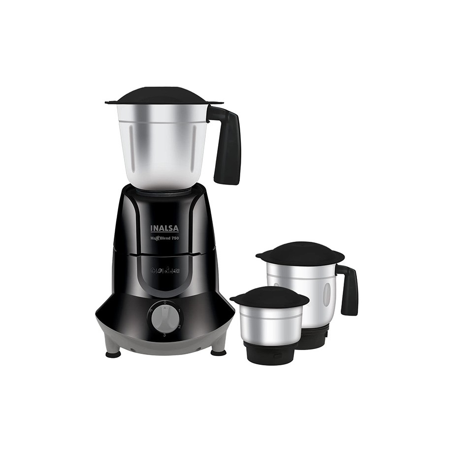 Inalsa Maxxblend 750 Watt 3 Jar Mixer Grinder