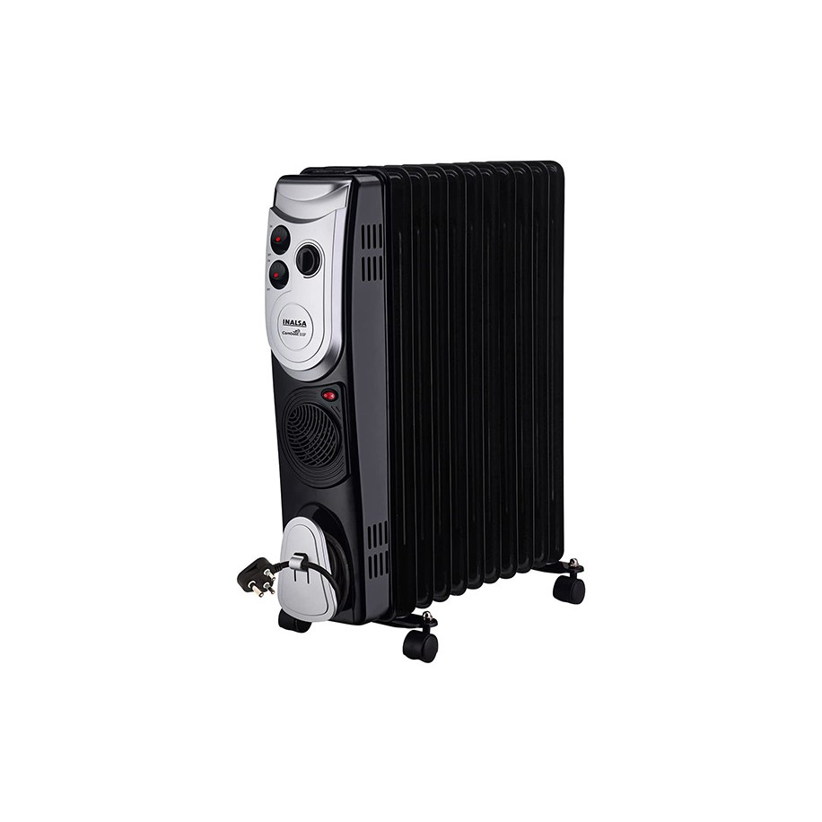 Inalsa OFR 2500 Watts Oil Filled Radiator Warme 11 Room Heater