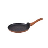 Nauvetta Tri-Ply 30 Cm Nonstick Coating Honeycomb Designs Dosa Tawa with Casting Handle