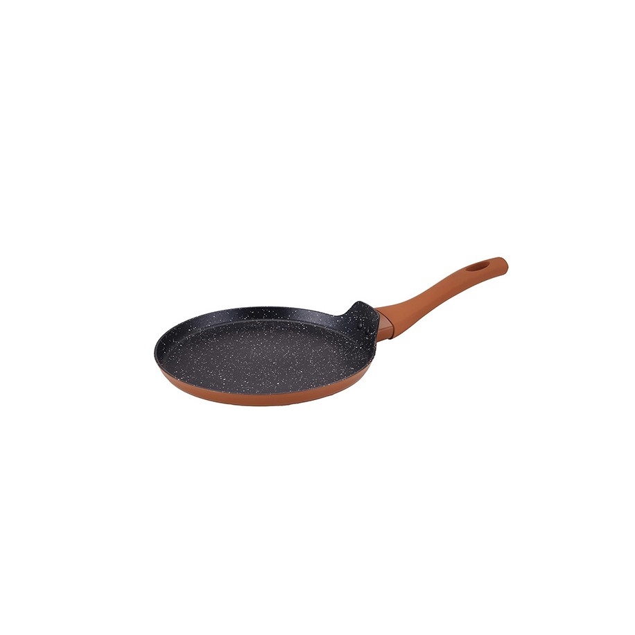 Nauvetta Tri-Ply 30 Cm Nonstick Coating Honeycomb Designs Dosa Tawa with Casting Handle