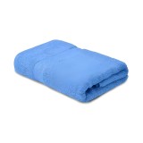 NickSun 500 GSM Sky Blue Cotton Bath Towel