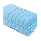 NickSun 550 GSM Sky Blue Set of 2 Bamboo Bath Towel