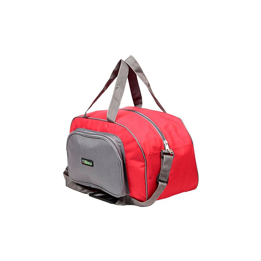 Bleu Big Duffle Bag-Red Grey-Db-302 Backpacks