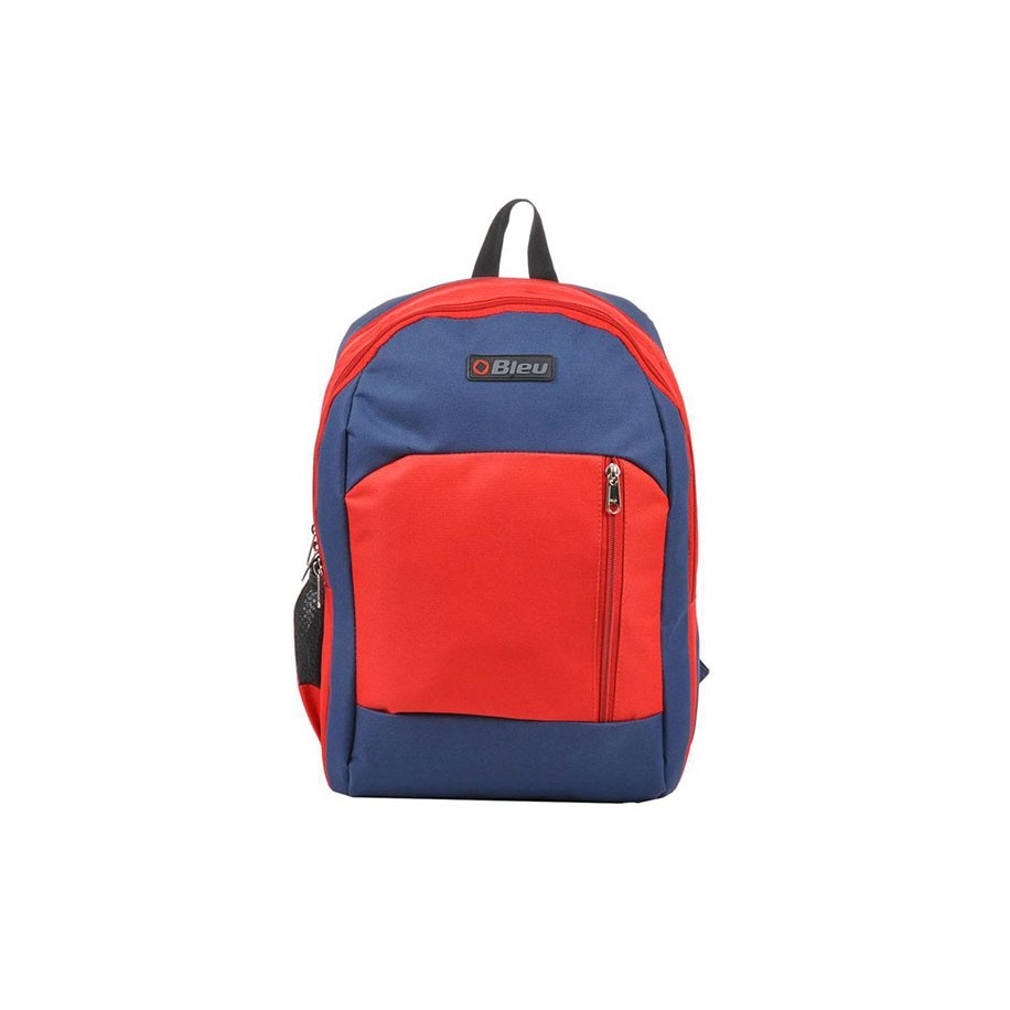 Bleu School Bag Large-Red & Blue Sb-112 Backpack