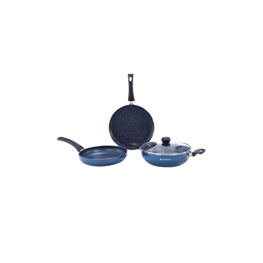 Wonderchef Sigma Midnight Blue Set of 4 Cookware Set