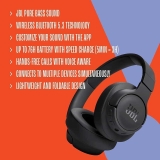 JBL Tune 720BT Over Ear Wireless Headphones with Mic
