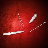 4-in-1 Nail Clipper Kit Manicure Set with Travel Case