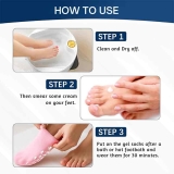 Silicone Moisturizing Feet Gel Socks- 1 Pair