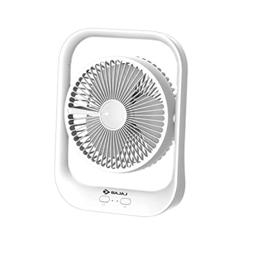 Bajaj Pygmy White 178mm Personal Fan