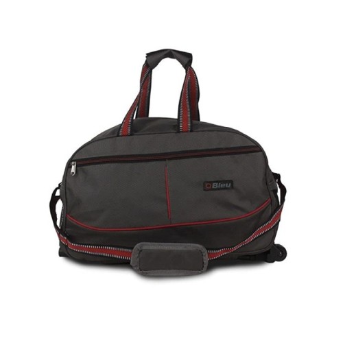 Bleu Duffle Travel Trolley Bag-Grey-Tb-512