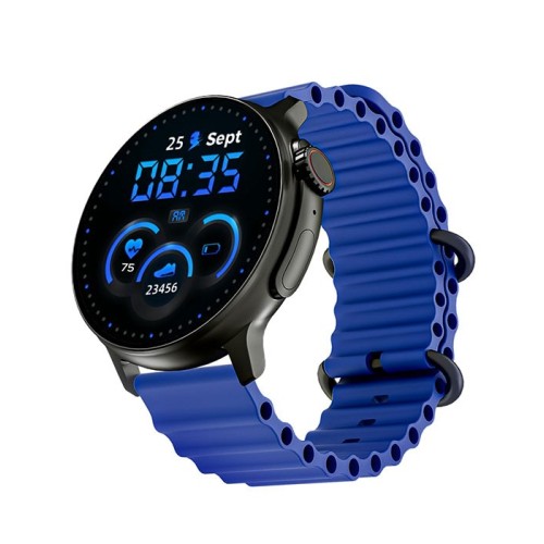 boAt Lunar Tigon 1.45 Inch Round AMOLED Display Bluetooth Calling Smartwatch with 100 Sports Modes