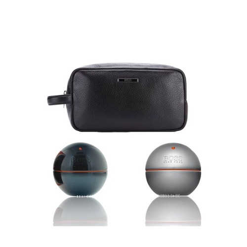 Boss in Motion Black 90ml EDT and 90ml Aftershave Gift Set- Men