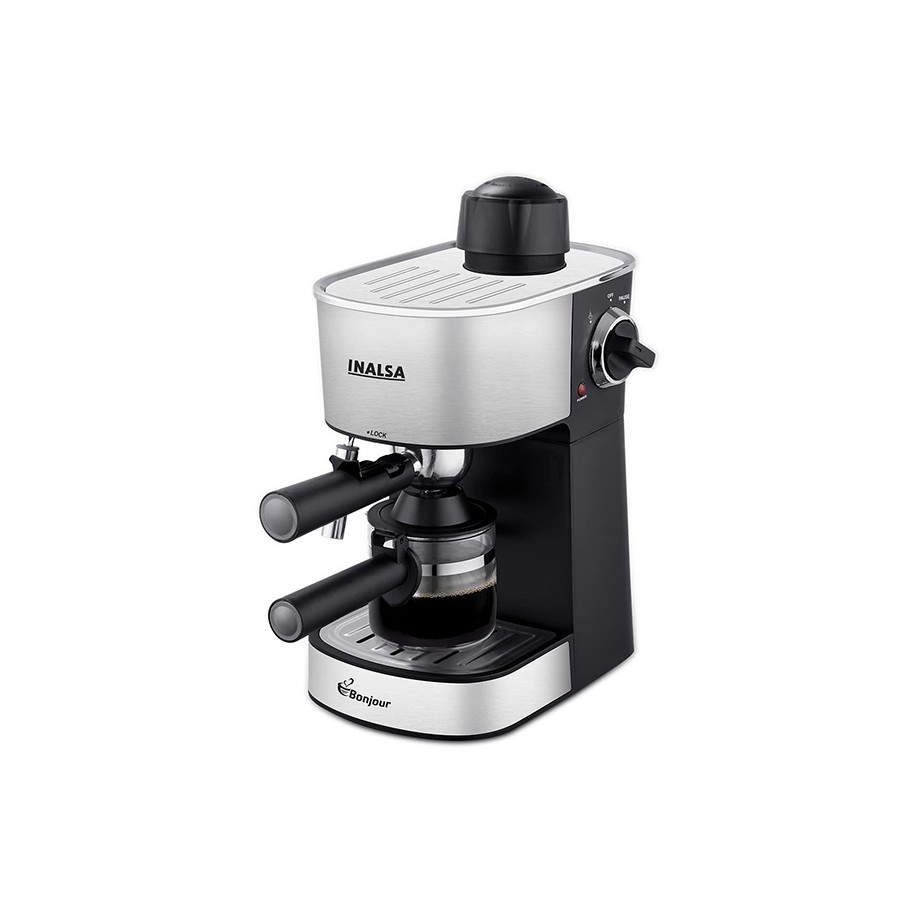 Inalsa Espresso-Cappuccino 800 Watts 4 Cup Coffee Maker