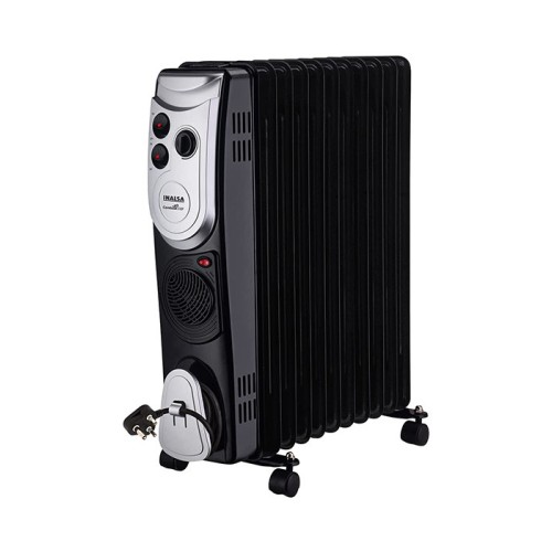 Inalsa OFR 2500 Watts Oil Filled Radiator Warme 11 Room Heater