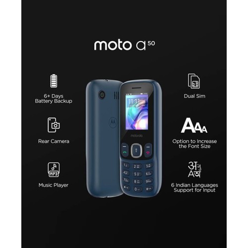 Motorola A50 Dual Sim Mobile Phone