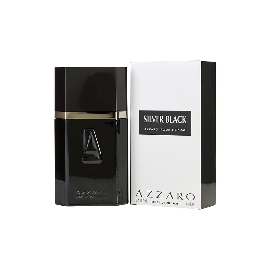 Azzaro Silver Black Edt 100 Ml-Men