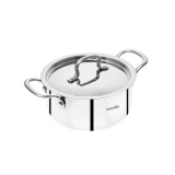 Nauvetta Tri-Ply 22 Cm Casserole With Lid