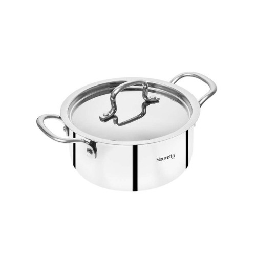 Nauvetta Tri-Ply 22 Cm Casserole With Lid
