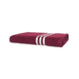 NickSun Cotton Zero Twist 400 GSM Maroon Bath Towel