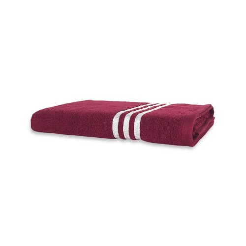 NickSun Cotton Zero Twist 400 GSM Maroon Bath Towel