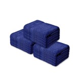 NickSun Set of 12 Blue Cotton Face Towel