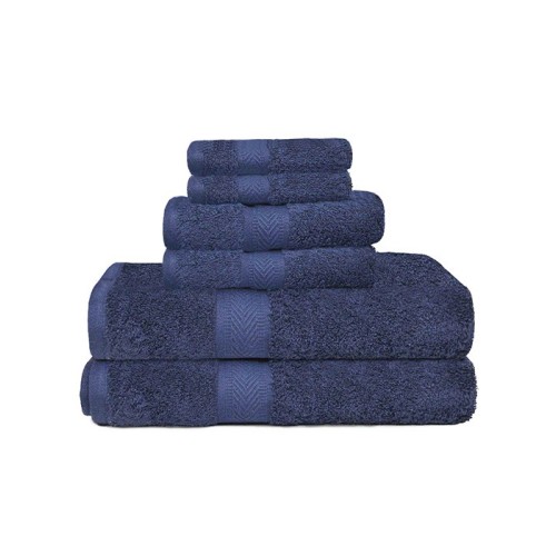 NickSun Set of 6 Blue Towel