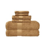 NickSun Set of 6 Brown Towel