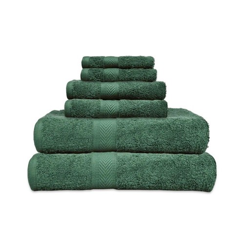 NickSun Set of 6 Olive Towel