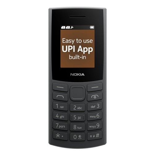 Nokia 106 Dual Sim Keypad 4G Basic Mobile with Built-in UPI Payments App