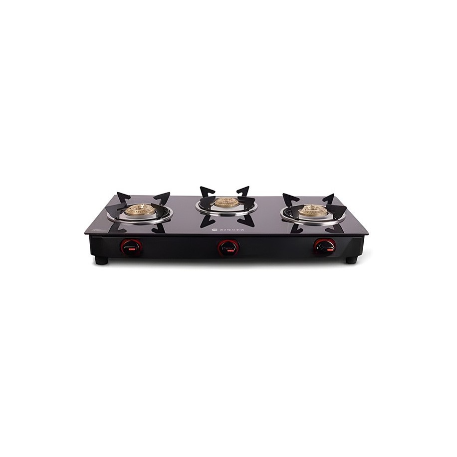 Singer Maxiflare 3 Burner Manual Glass Gas Stove