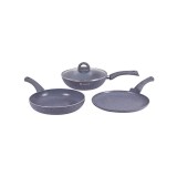 Wonderchef Granite 26 cms Set of 4Cookware Set