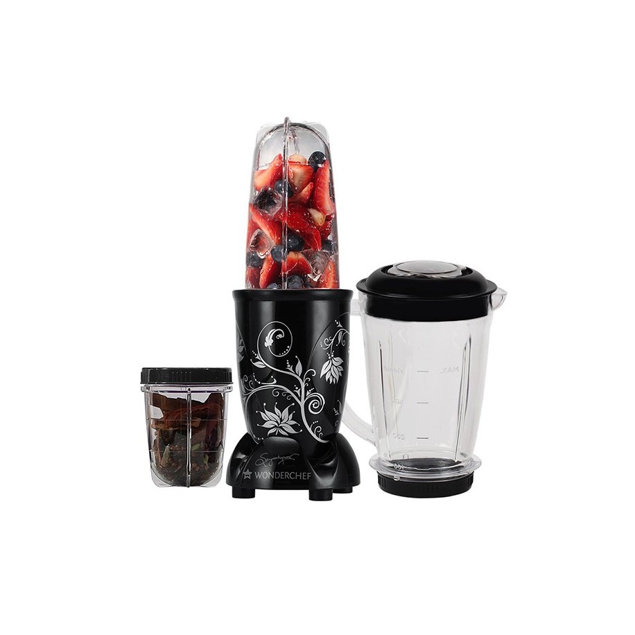 Wonderchef Nutri-Blend 400 Watts With 3 Jar Mixer Grinder Blender