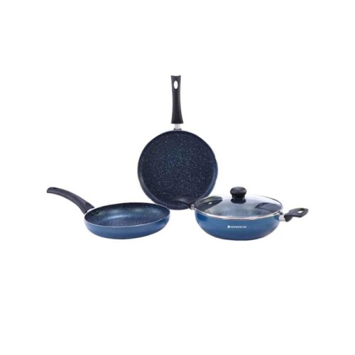 Wonderchef Sigma Midnight Blue Set of 4 Cookware Set
