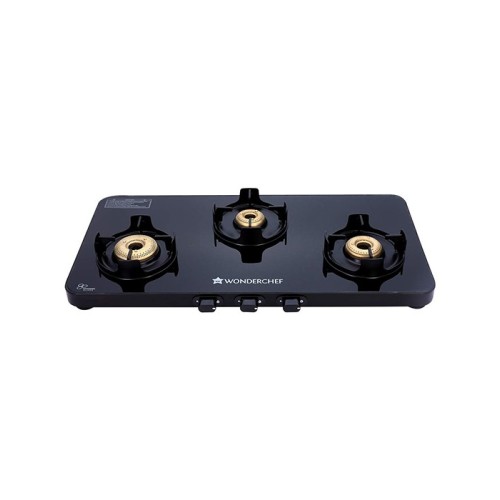 Wonderchef Slimline 3 Burner Glass Cooktop