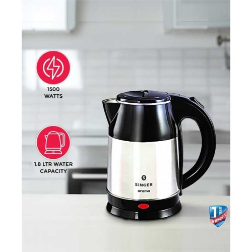 Singer Aroma 1.8 Litre Electric Kettle