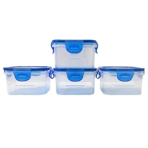 Plastic Storage 150ml Container Set of 4