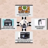 Wonderchef Sumo 1000 Watt 4 Jars Mixer Grinder